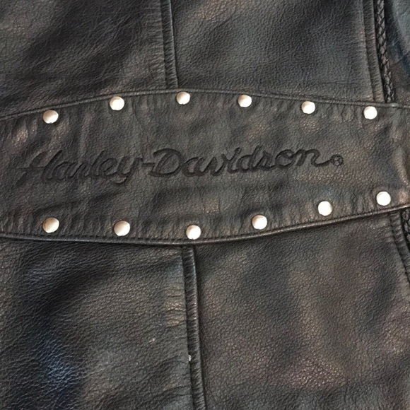🔥Harley Davidson🔥 woman’s motorcycle jacket M - Picture 13 of 16